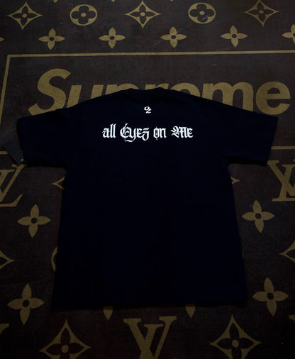 OZ Culture ALL EYEZ ON ME Oversized T-Shirt - Black Edition